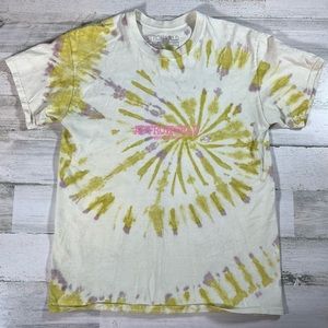 Travis Scott Astroworld Festival Run Alabama Tie Dye T-Shirt Medium Rap Tee